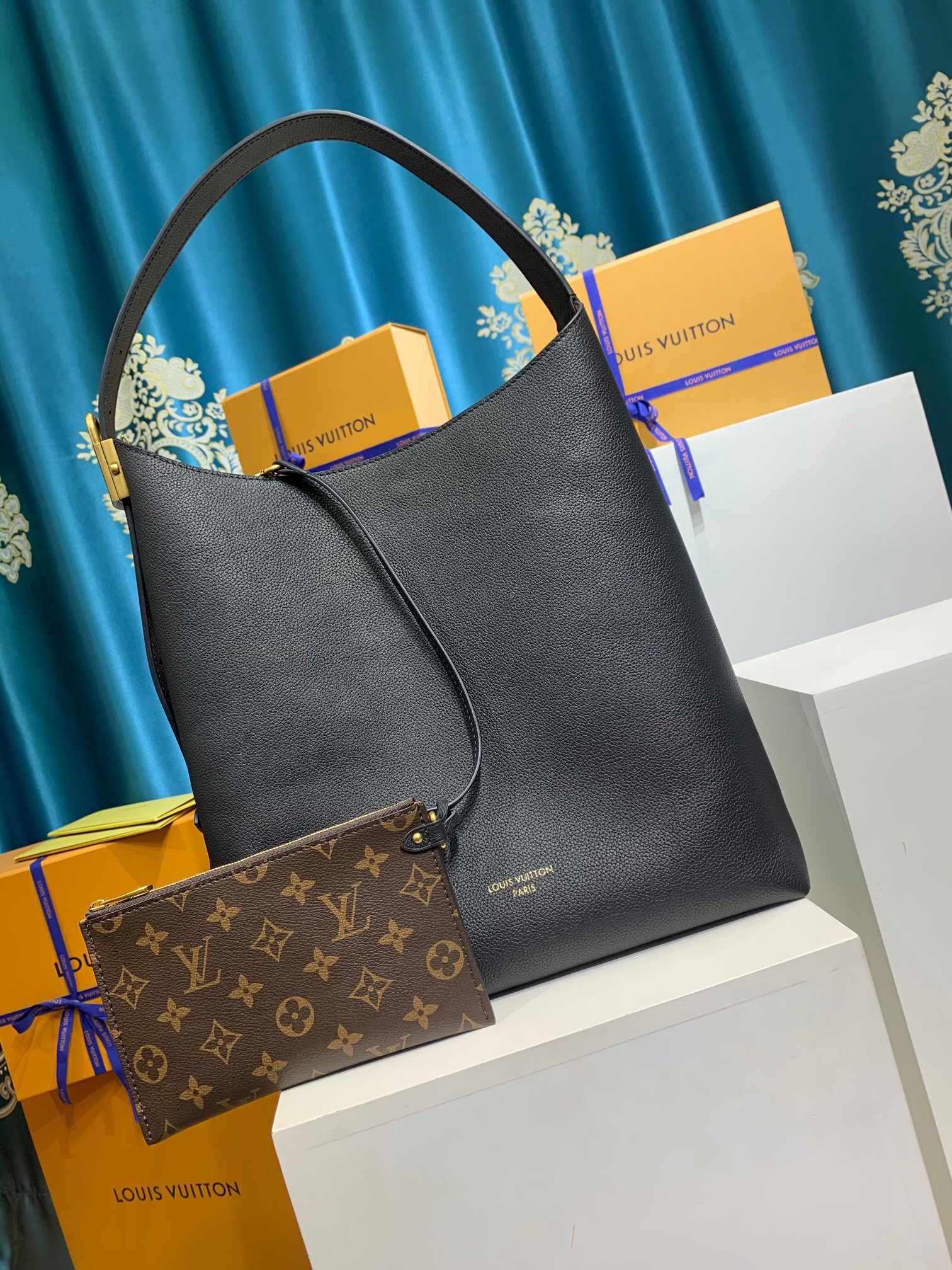 LOUIS VUITTON Low Key Hobo MM Bag M24856