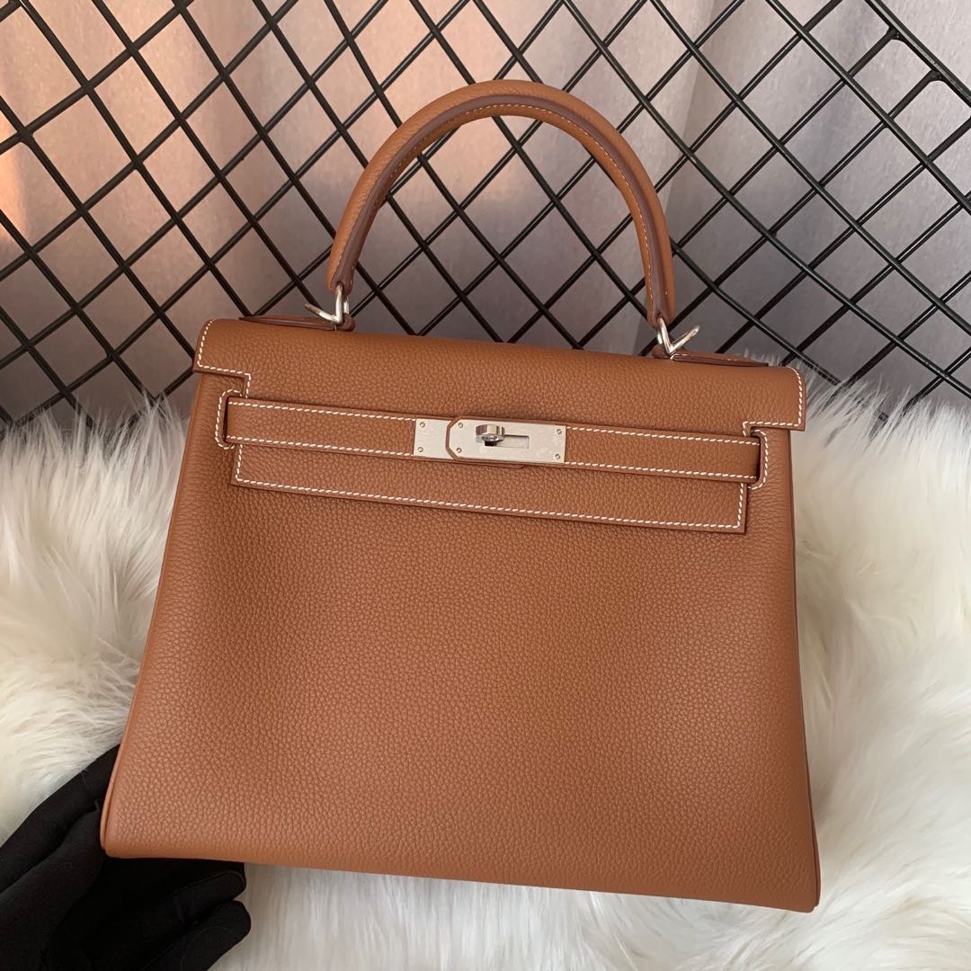 Hermes Kelly 28 Togo leather