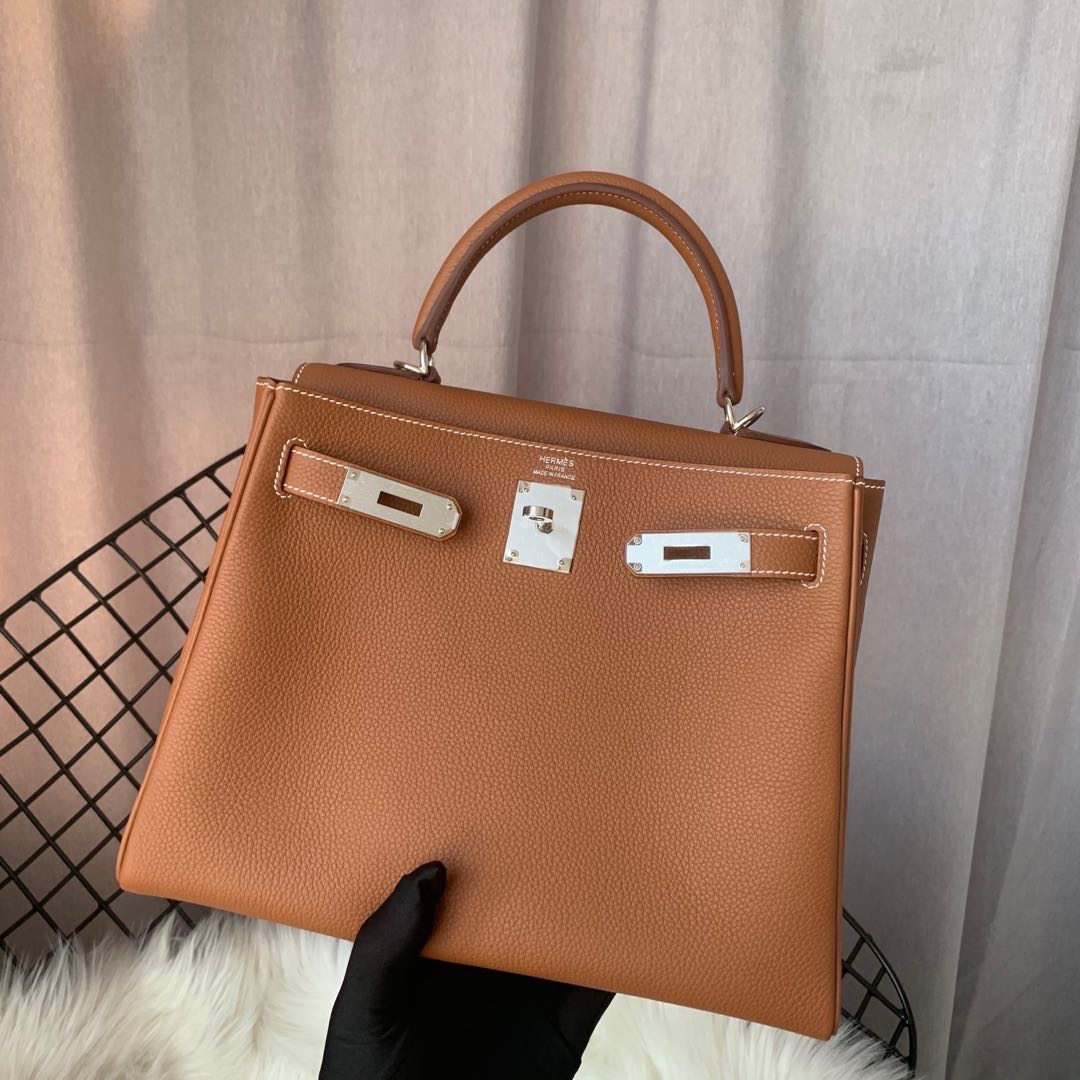 Hermes Kelly 28 Togo leather