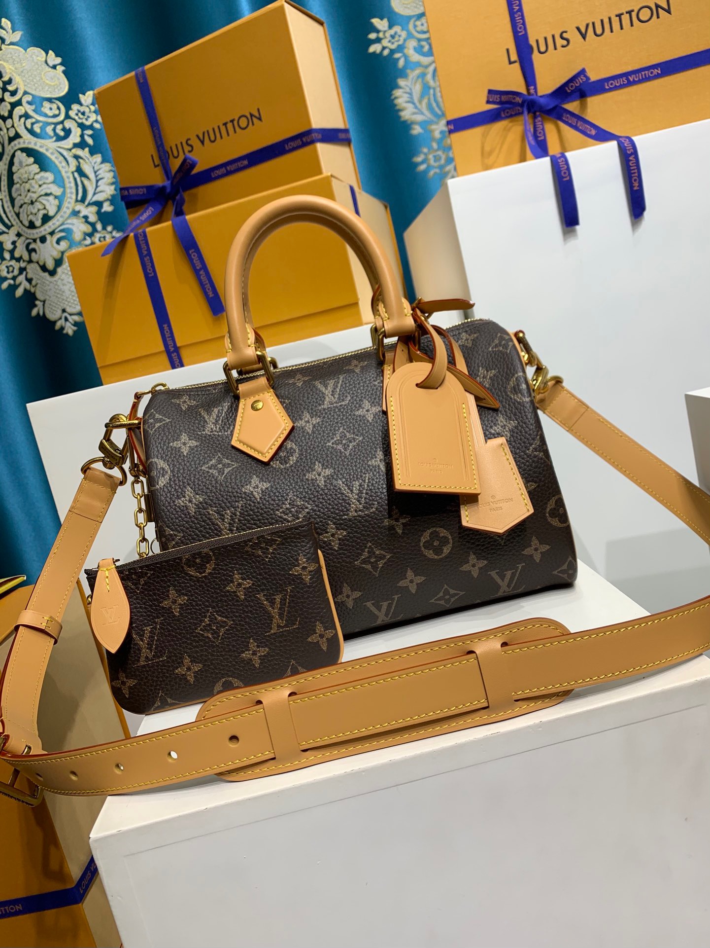 LOUIS VUITTON Speedy P9 Bandouliere 25 Bag M24443