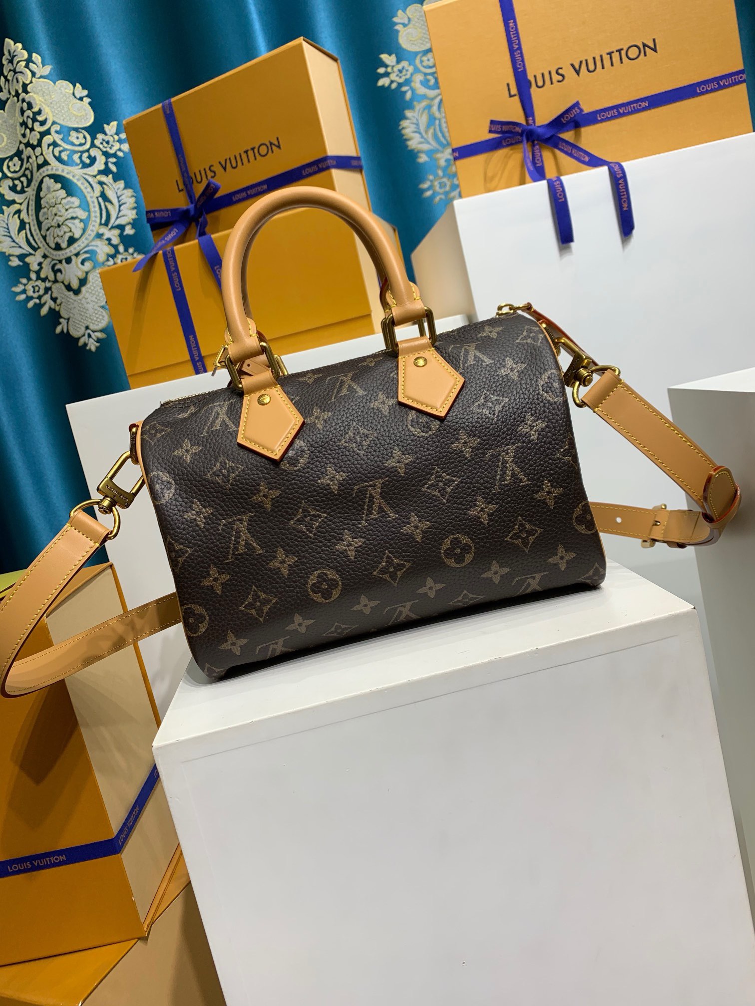 LOUIS VUITTON Speedy P9 Bandouliere 25 Bag M24443