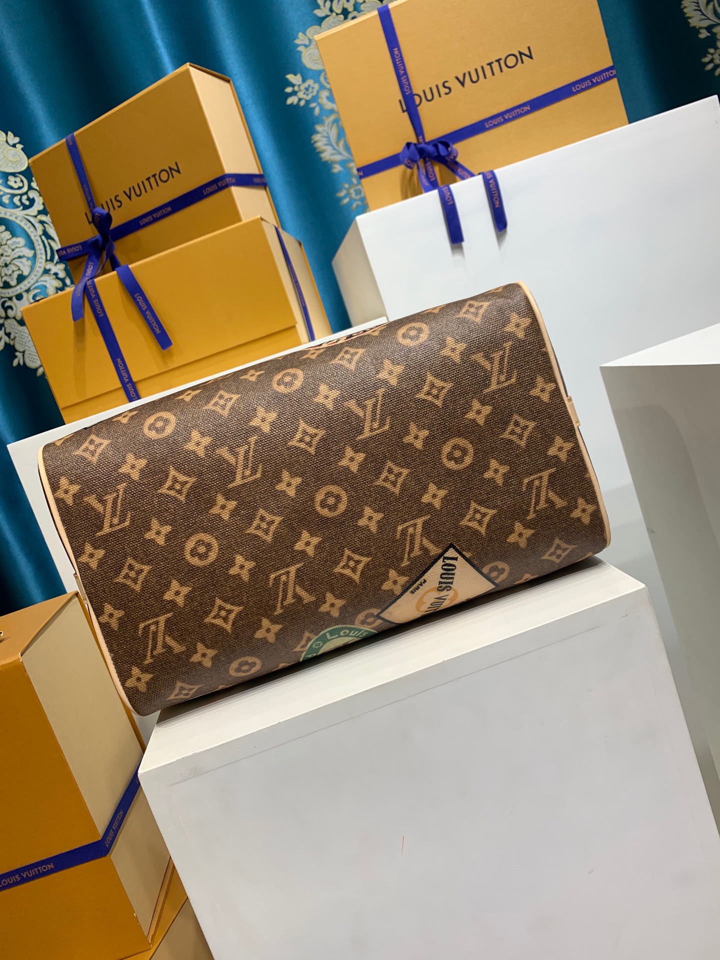 LOUIS VUITTON Speedy Bandouliere 30 Bag M47087