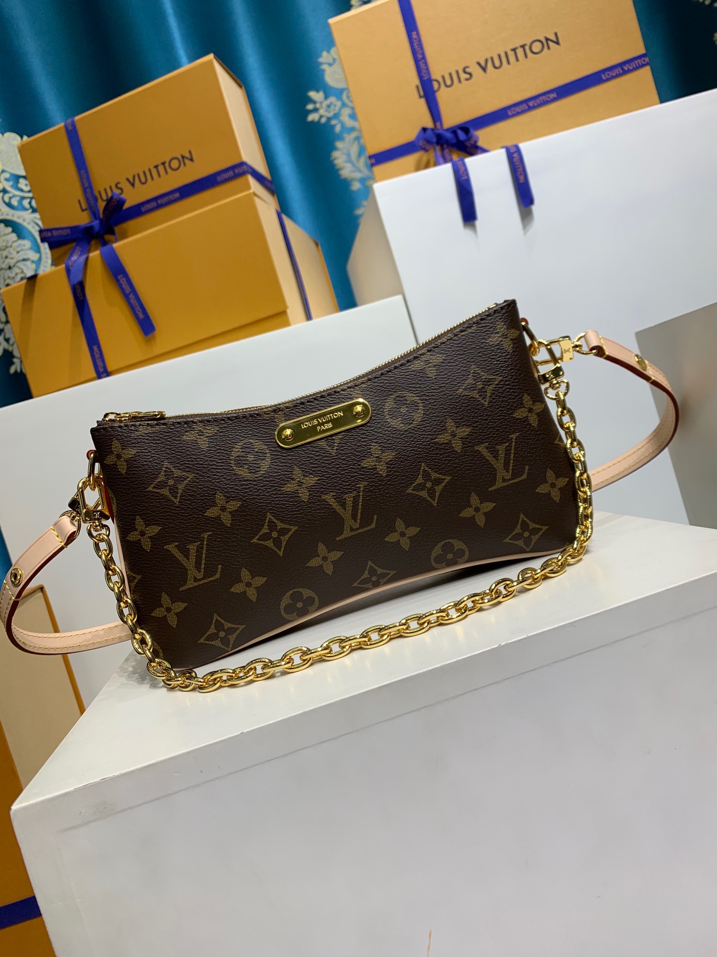 LOUIS VUITTON Liv Pochette M83008