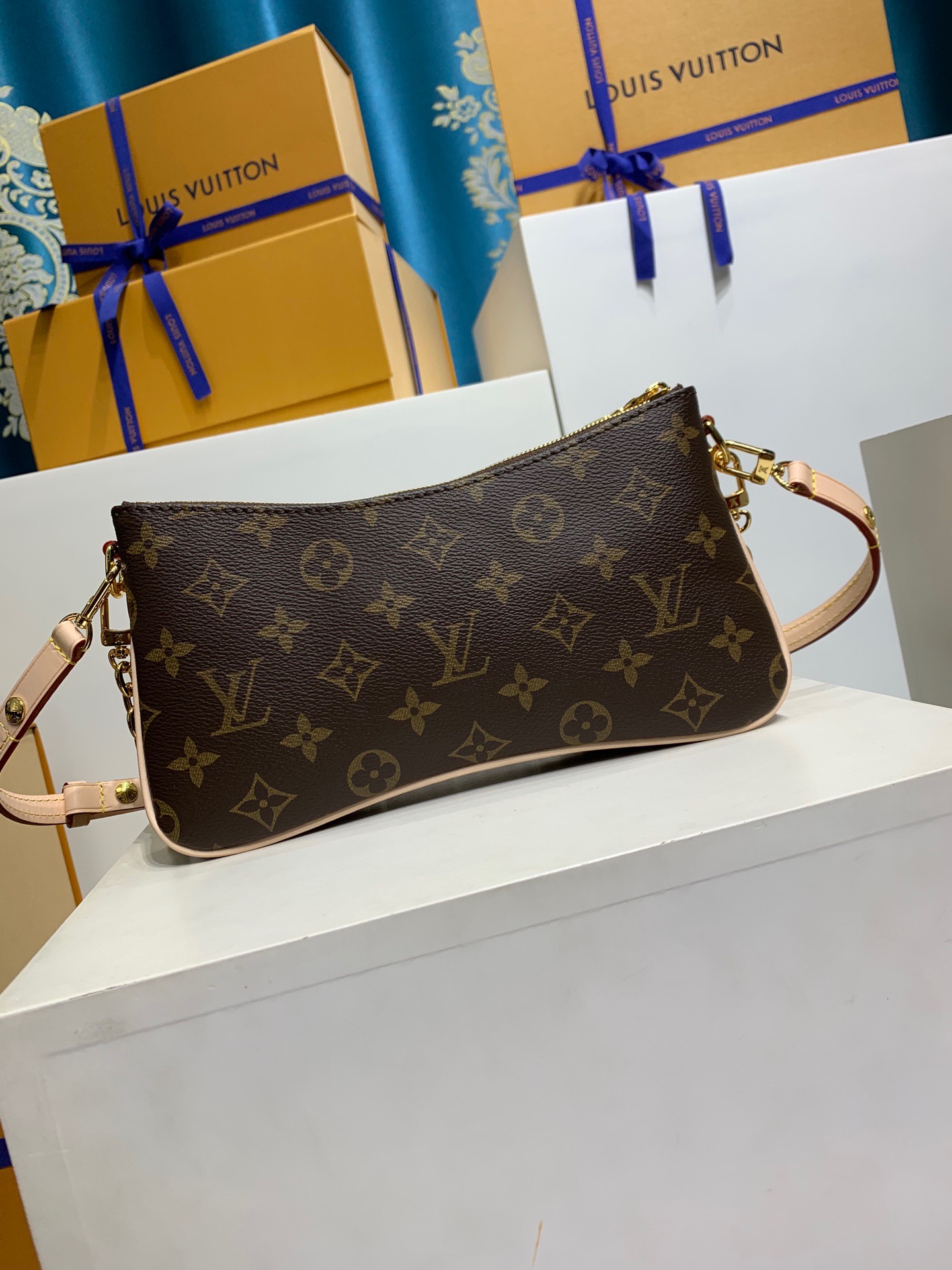 LOUIS VUITTON Liv Pochette M83008